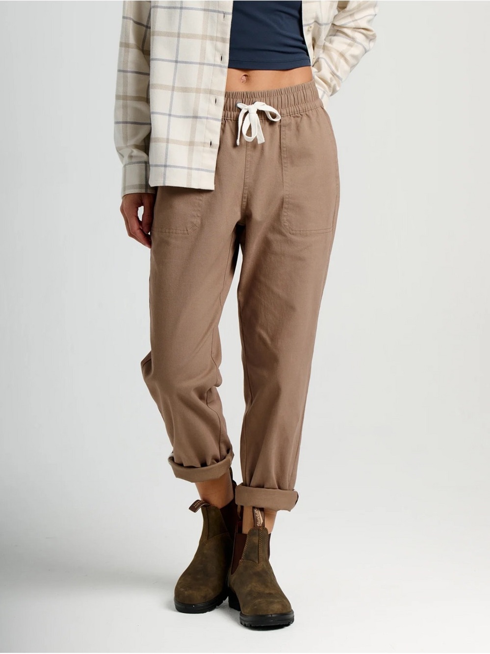 NWT Free Fly Fossil Pacifica Twill Pants Women's XS